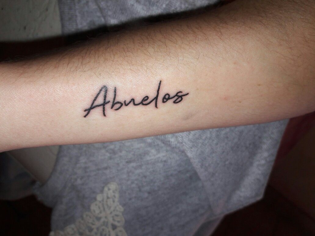 Tatuajes de abuelos 1