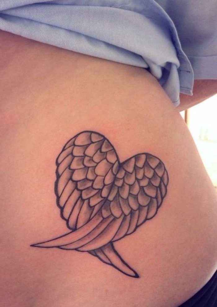 Tatuajes de alas para mujeres 20