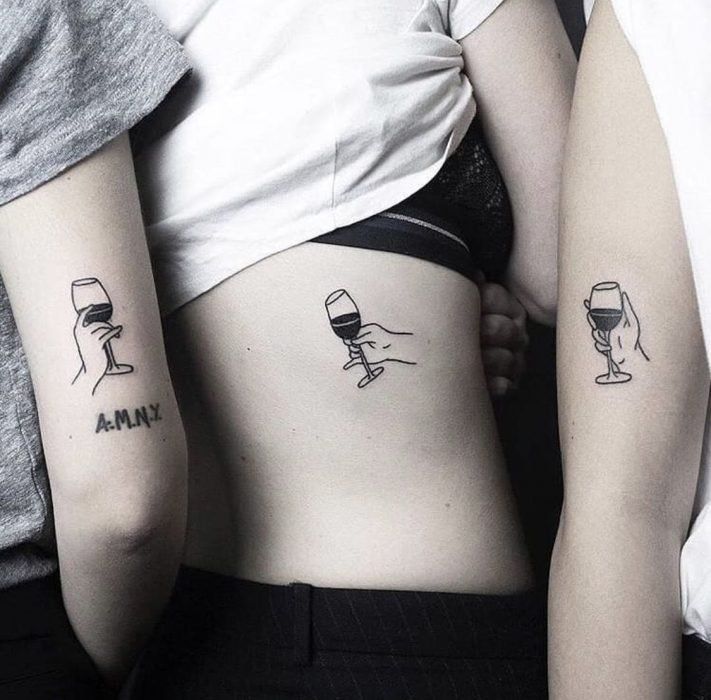 Tatuajes de amigas 57