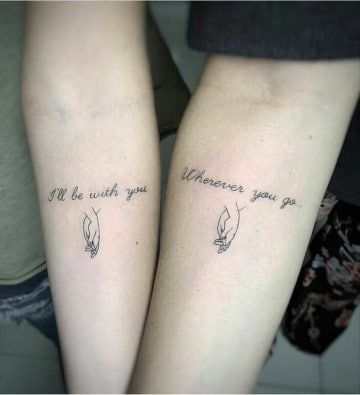 Tatuajes de amigas 30