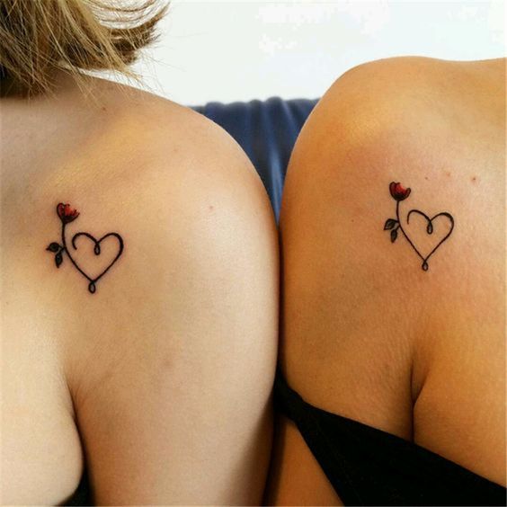 Tatuajes de amigas 22