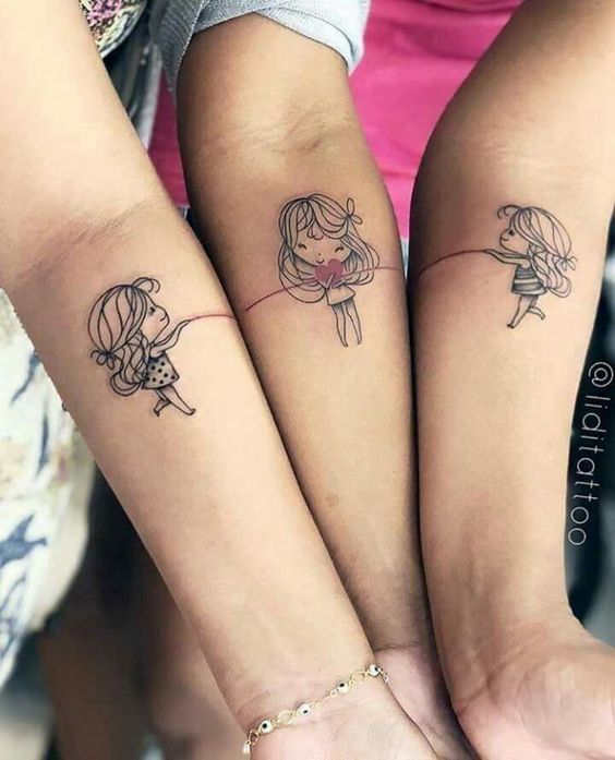 Tatuajes de amigas 8
