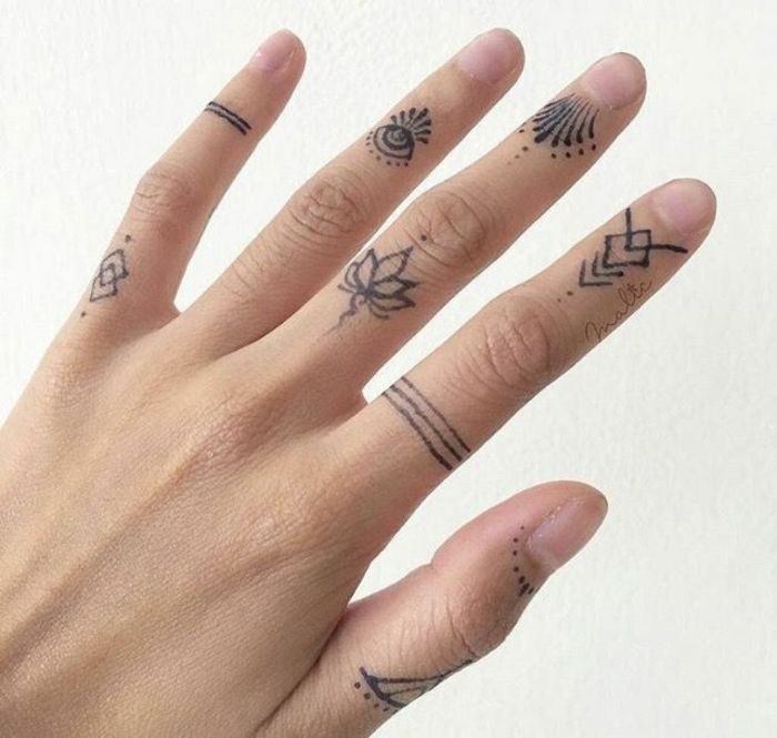 Tatuajes de anillos 15