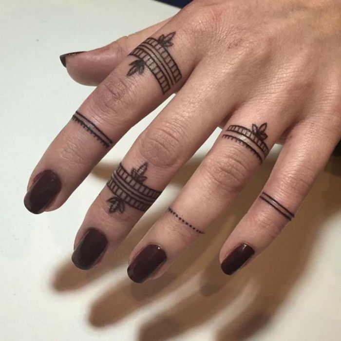 Tatuajes de anillos 13