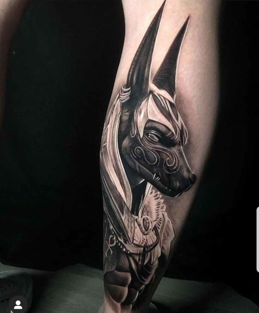 Tatuajes de anubis 4