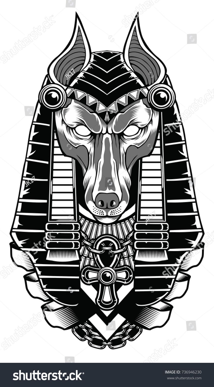 Tatuajes de anubis 2