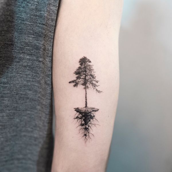 Tatuajes de arboles 13