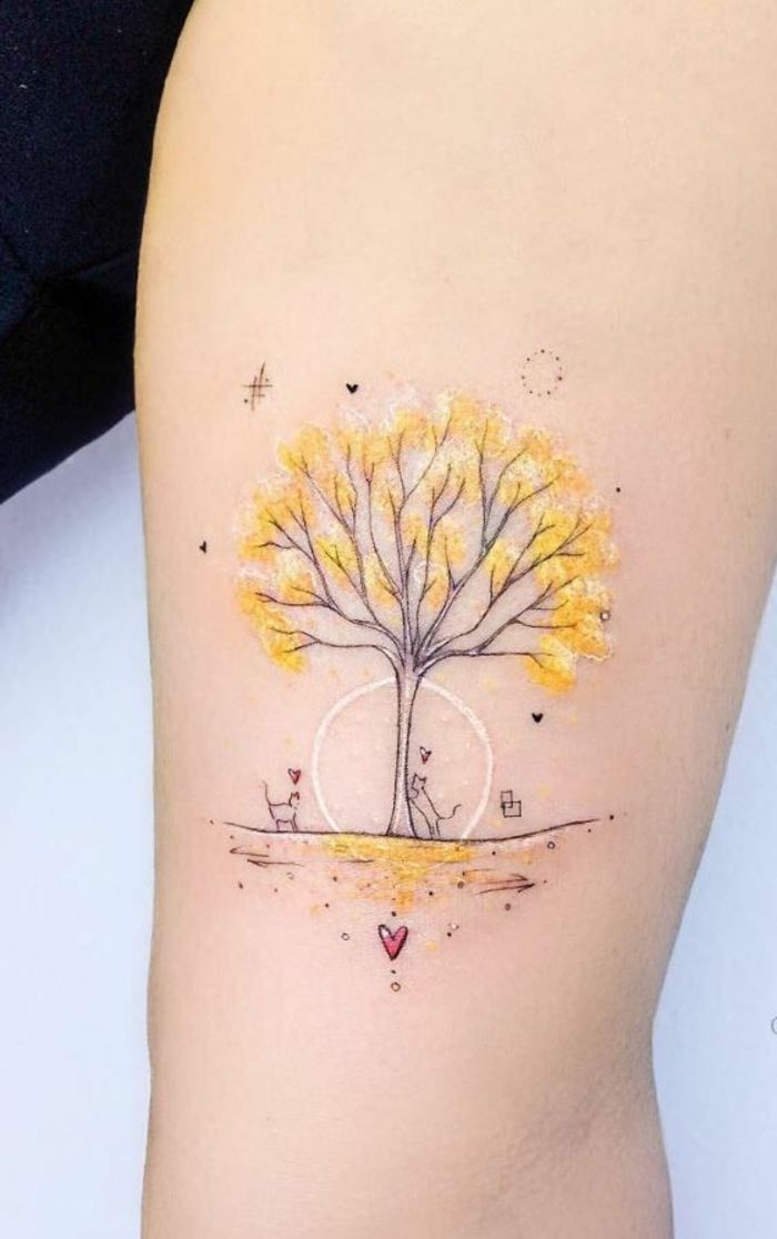 Tatuajes de arboles 9