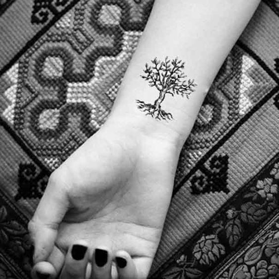 Tatuajes de arboles 8