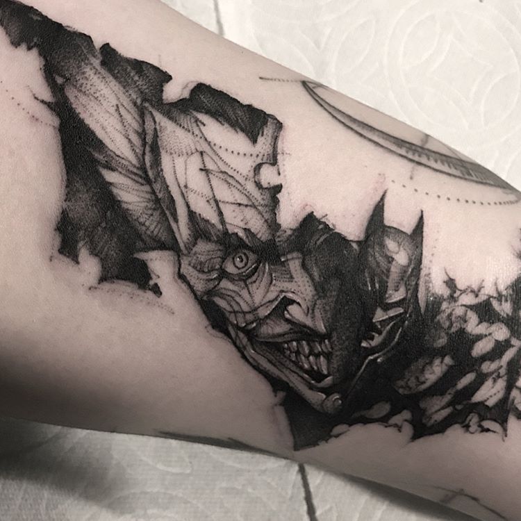 Tattoos of batman 3