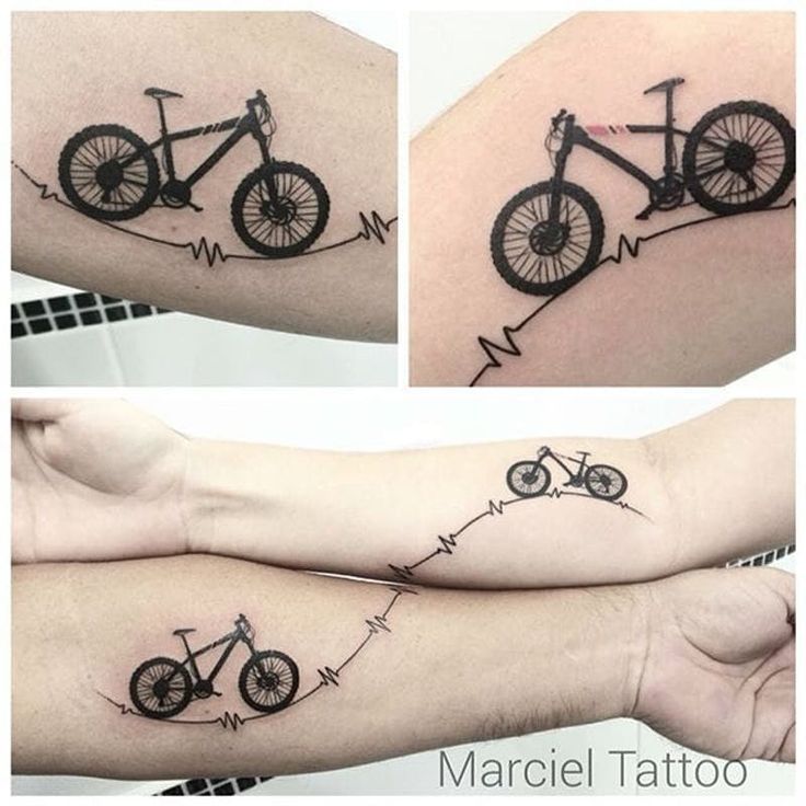 Tatuajes de bicicletas 22
