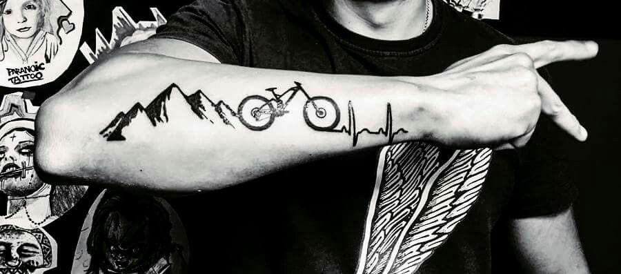 Tatuajes de bicicletas 15