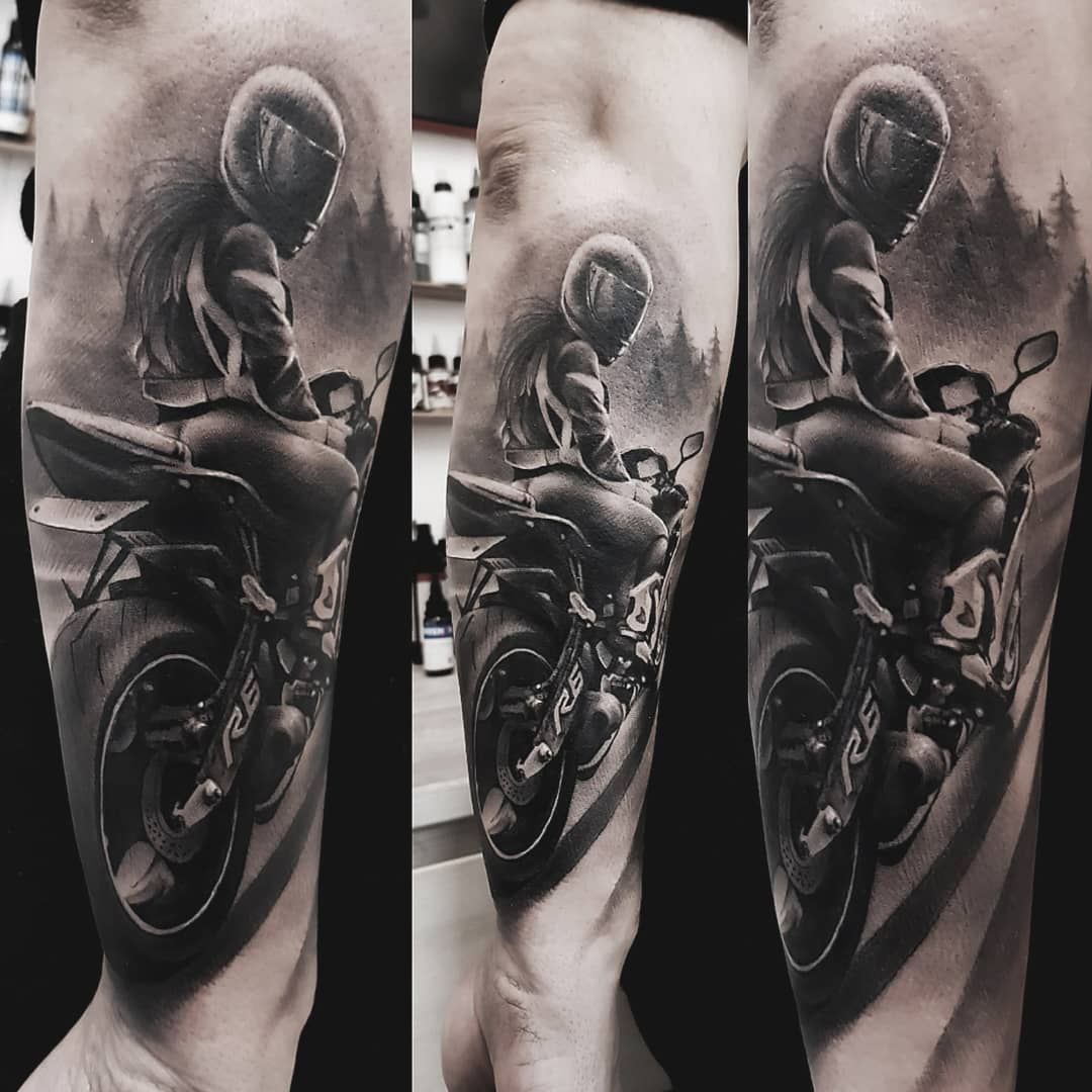 Tatuajes de bicicletas 13
