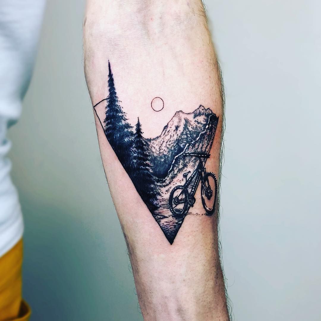 Tatuajes de bicicletas 12