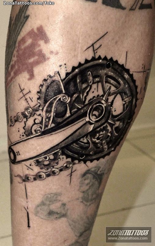Tatuajes de bicicletas 53
