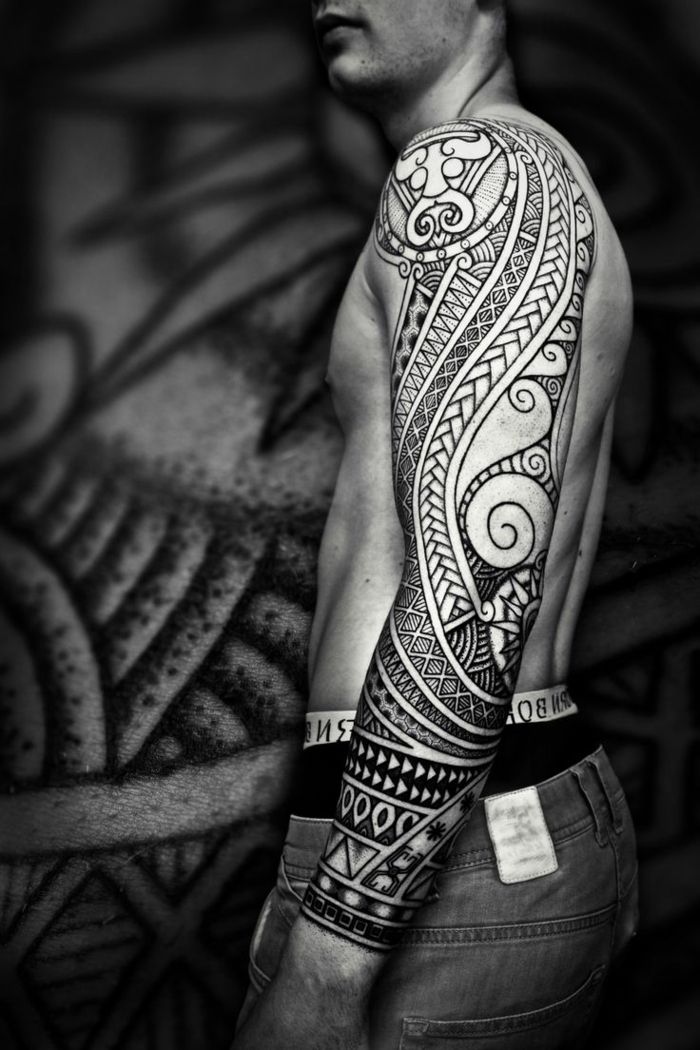 Tatuajes de brazo entero