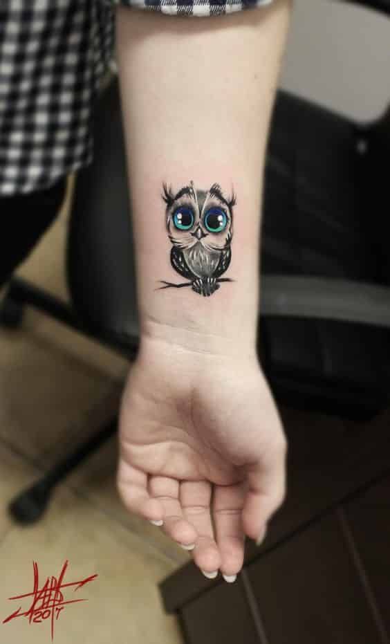 Tatuajes de buhos