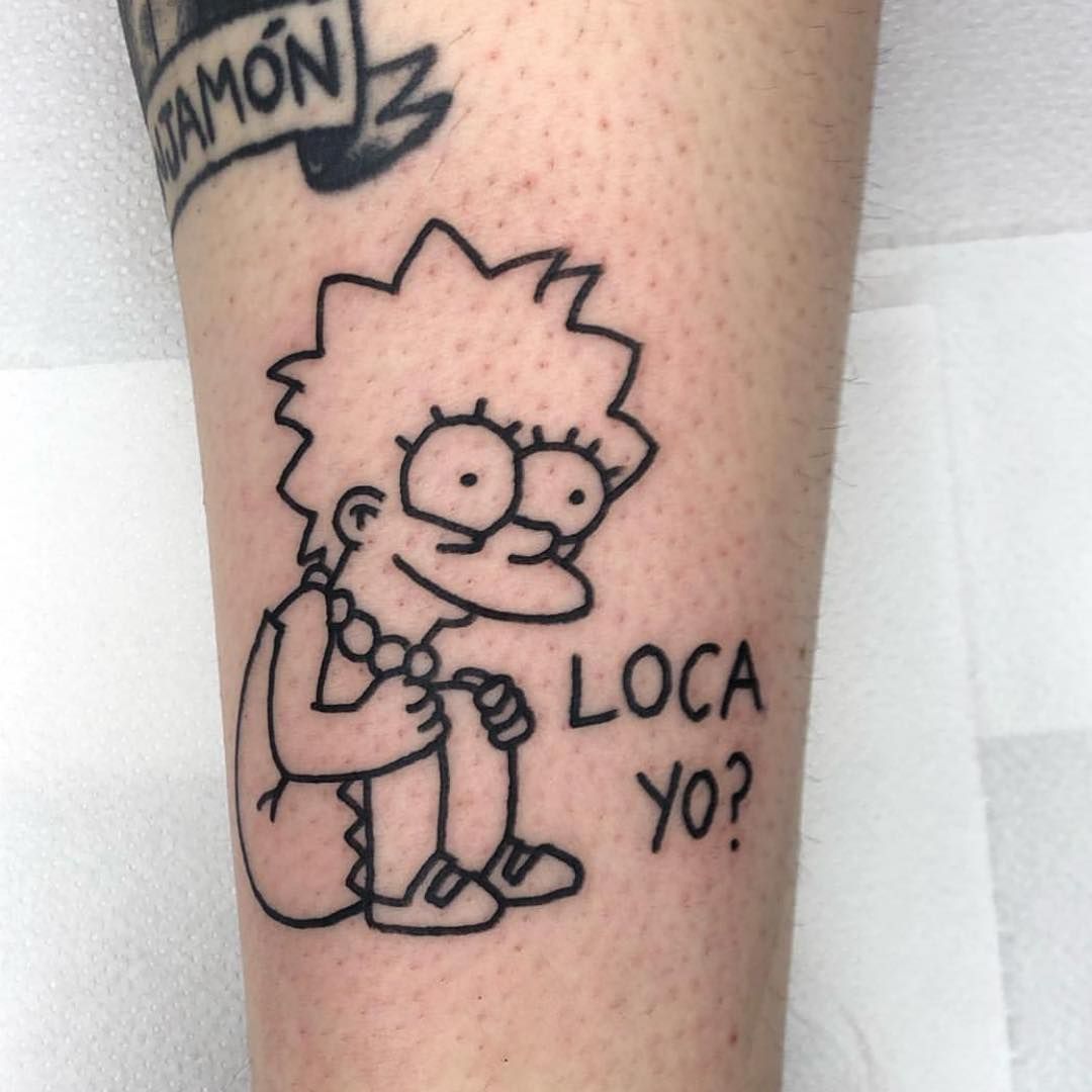 Tatouages de dibujos animados 11