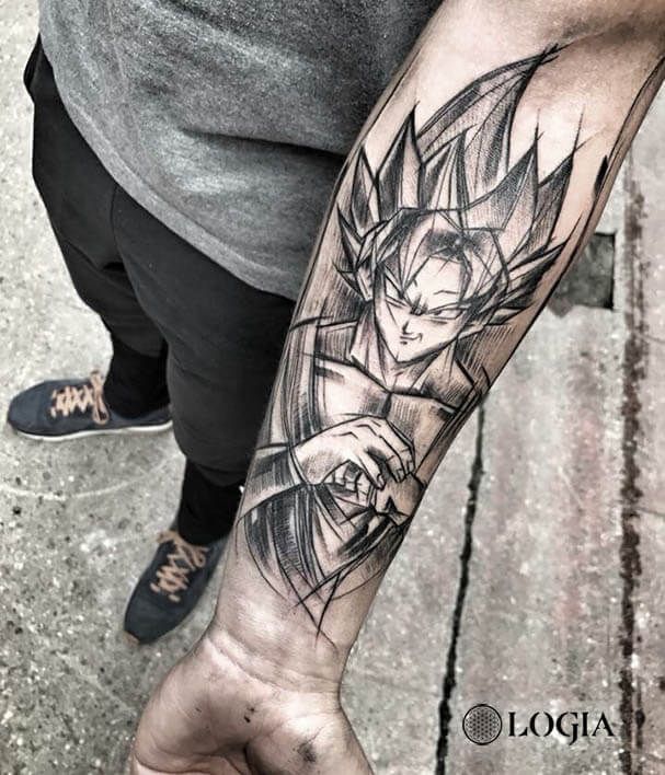 Tatouages de dragon ball 10