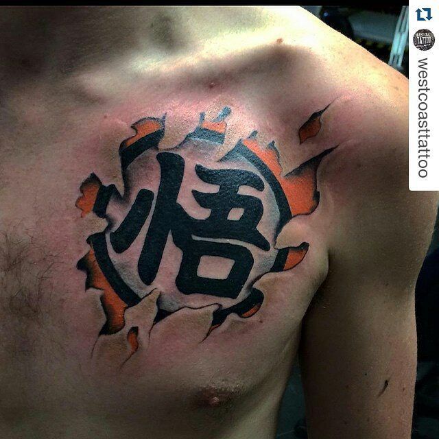 Tatouages de dragon ball 8