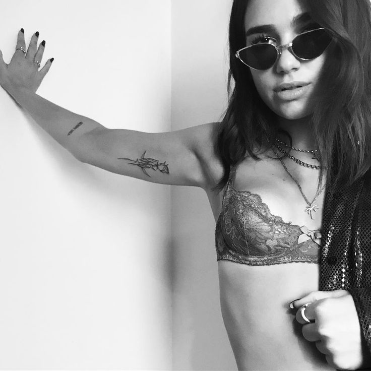 Tattoos of dua lipa 77