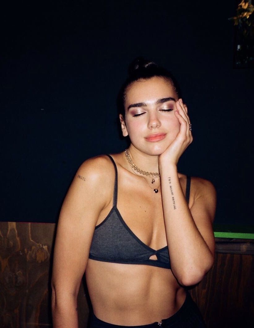 Tattoos of dua lipa 57