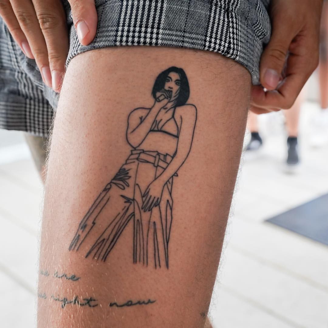 Tattoos of dua lipa 46
