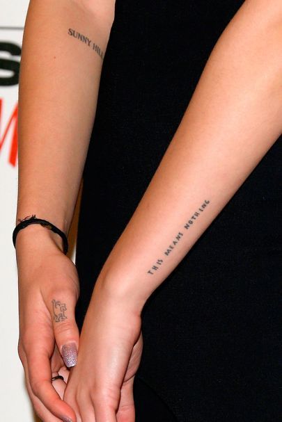 Tattoos of dua lipa 38