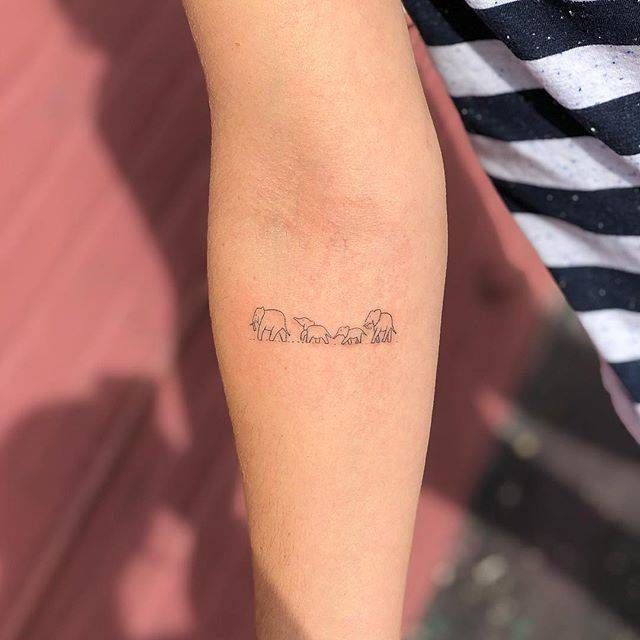 Tatuajes de elefantes 5