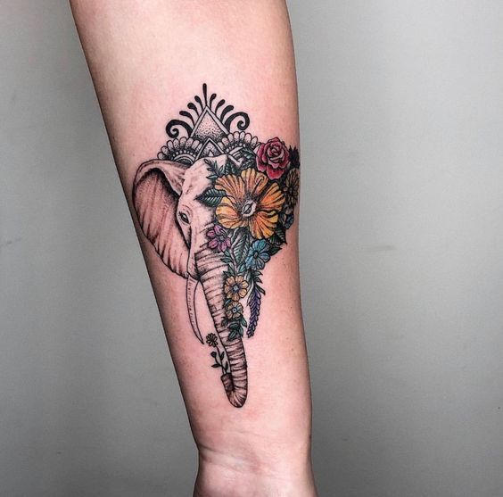 Tatuajes de elefantes 3