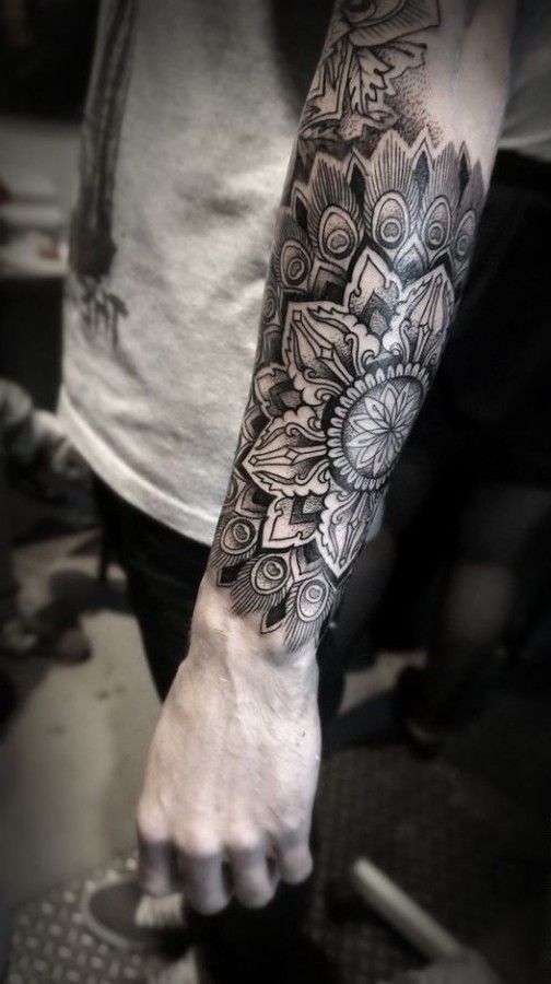 Tatouages de elefantes mandala 6