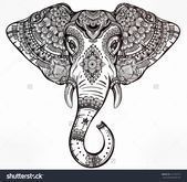 Tatouages de elefantes mandala 4