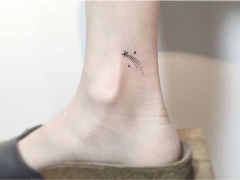 Tatuajes de estrellas fugaces