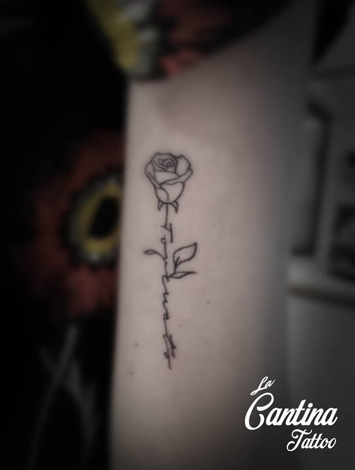 Tattoos von flechas con nombre 19