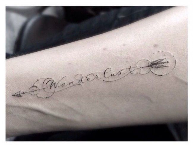 Tattoos von flechas con nombre 12