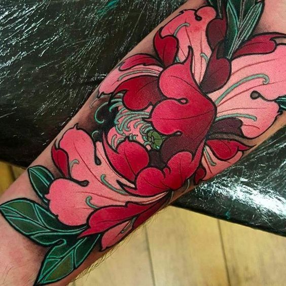 Tattoos of flores japonesas 11