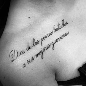 Tatuajes de frases