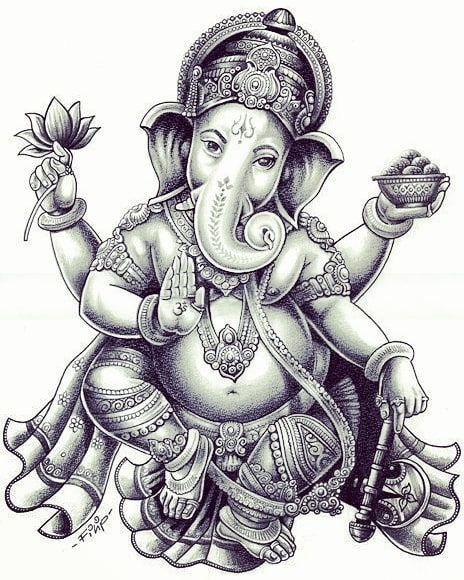 Tattoos of ganesha 55