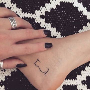 Tatuajes de gatos 13