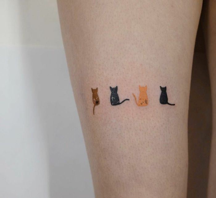 Tatuajes de gatos 1