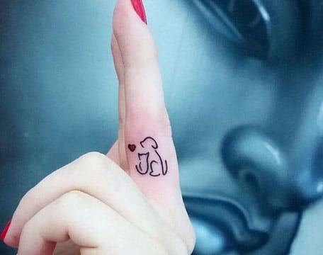 Tatuagens de gatos siluetas 14