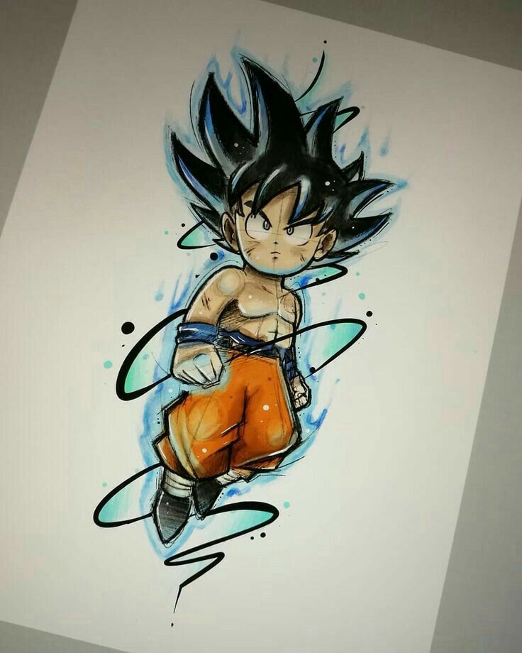 Tatouages de goku 9