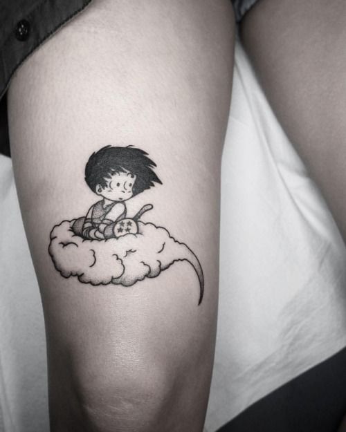 Tatouages de goku 4
