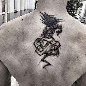 Tatouages de goku 3