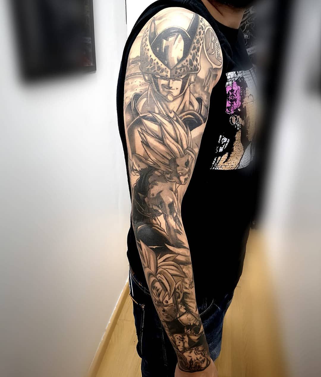Tatouages de goku 2