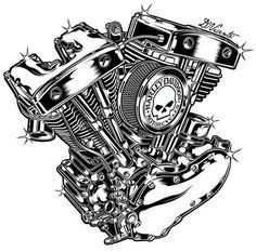 Tatuaggi di harley davidson 16