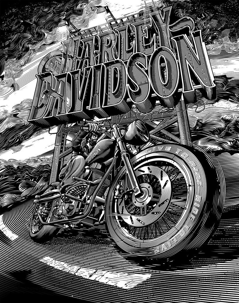 Tatuaggi di harley davidson 10