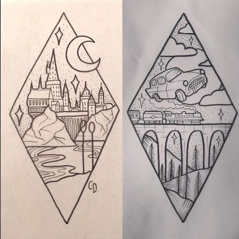 Tatuagens de harry potter 6