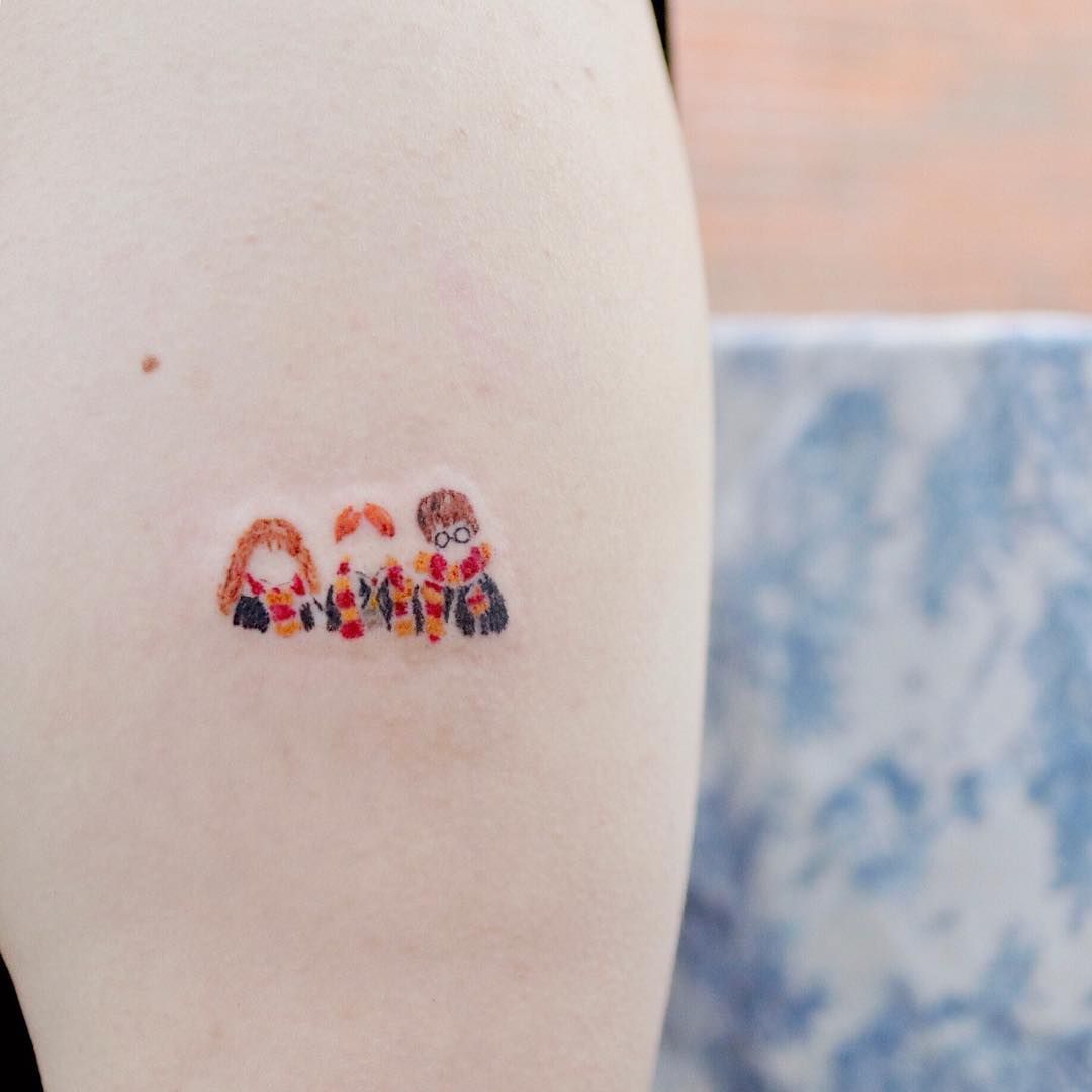 Tatuagens de harry potter 4