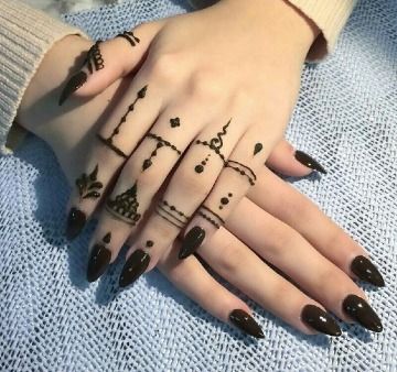 Tatuajes de henna 11